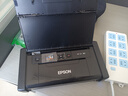 愛普生（EPSON）WF-110 打印機(jī) A4彩色噴墨打印機(jī) 無線辦公 內(nèi)置電池 USB/車載供電（WF-100升級(jí)款）家用辦公  曬單實(shí)拍圖