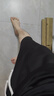 MMOPTOP休閑運(yùn)動(dòng)短褲男士夏季日系潮流印花寬松五分褲子男裝HYJ03黑色2XL 曬單實(shí)拍圖