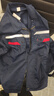  乾朗 春秋防靜電工作服套裝男女長(zhǎng)袖厚款耐磨勞保服帶反光條電焊工服汽修工程服加油站電力局工裝可定制logo 藏藍(lán)色春秋套裝175 曬單實(shí)拍圖