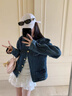 皓娥 荷葉邊白色吊帶連衣裙女甜美春夏性感修身百搭短裙a字蛋糕裙 【白色】 M 曬單實拍圖