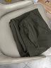 斯凱奇（Skechers）閃穿褲2025新款夏女傘兵褲闊腿褲吸濕速干運(yùn)動(dòng)褲降落傘褲P225W292 黑森林綠/0373 M 曬單實(shí)拍圖