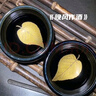 德化陶瓷烏金金葉鐵胎黑釉木葉天目盞主人杯品茗杯功夫茶杯2個 黑色 120ml 1只 2個 曬單實拍圖