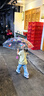 熙嵐居小豬雨傘卡通透明豬寶寶自動小童雨傘女孩男孩幼兒園小學(xué)生雨傘 佩佩豬粉色手柄雨傘2一8歲 曬單實拍圖