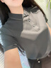 追行方高端工作服定制印LOGO短袖T恤速干POLO衫訂做銷售工裝文化衫刺繡 【提升企業(yè)形象】黑色 M 曬單實(shí)拍圖