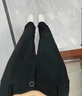 FitonTon黑色西褲女春秋款2025垂順百搭高級(jí)感休閑褲直筒褲 曬單實(shí)拍圖