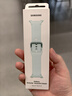 三星 Samsung Galaxy Watch8原裝運動表帶 硅膠材質 舒適佩戴 M/L 薄荷綠 曬單實拍圖
