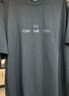 GXG男裝 商場同款多色字母圖案短袖T恤 24年夏季新品G24X442027 黑色 XL 曬單實拍圖