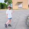 蘿卜唄唄女童襯衫白色花邊襯衣百搭日系甜美娃娃領(lǐng)短袖上衣 白色  150  曬單實拍圖