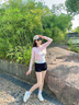 拉夏貝爾女鞋夏季新款網(wǎng)面透氣休閑鞋百搭厚底運(yùn)動(dòng)板鞋子女-369 米色 38 曬單實(shí)拍圖