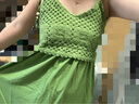 凌卡戚可愛(ài)設計款兩件套綠色甜美吊帶連衣裙女新款度假超仙森系裙子 單件綠色長(cháng)款長(cháng)裙 M 建議90-105斤穿 曬單實(shí)拍圖