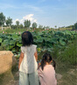 戴維貝拉（DAVE＆BELLA）女童七分褲套裝2025夏裝新款國(guó)風(fēng)兒童無(wú)袖上衣褲子兩件套寶寶衣服 草莓印花【現(xiàn)貨】 110 cm（建議身高100-110cm） 曬單實(shí)拍圖