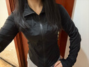 VVC防曬衣女防紫外線遮陽長袖城市輕戶外薄外套 時尚黑 M 曬單實拍圖