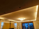 FSL LED低壓燈帶吊頂商用超亮自粘線性無主燈光源120珠24V12W暖白光4000K（10米裝）需搭配變壓器 曬單實(shí)拍圖