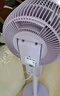 創(chuàng)維電風扇空氣循環(huán)扇落地扇智能語音遙控家用大風力輕音臺地兩用冰島系列 Q859淺紫色 曬單實拍圖