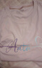 安踏兒童T恤女童裝2025年夏季新款字母印花梭織涼感透氣針織短T短袖 黛粉紅-3 160 cm 曬單實(shí)拍圖