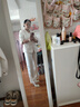 艾靖雅小西裝套裝女裝夏季氣質(zhì)高級感職業(yè)裝時尚洋氣正裝西服外套三件套 杏色 XL（120-130斤） 曬單實拍圖