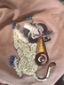 謎底簡約T恤短袖女2024秋新品百搭刺繡寬松圓領(lǐng)純棉上衣243MT0963 干枯玫瑰色 M 曬單實(shí)拍圖