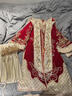 勤記中式婚紗鳳冠霞帔鳳冠霞帔新娘婚服秀禾服新款中式婚禮出閣服漢服 明禾[無] 均碼 M 曬單實(shí)拍圖