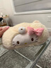 接運貓hellokitty紙巾盒可愛(ài)紙巾盒卡通毛絨抽紙盒家用客廳臥室車(chē)載紙巾 【奶油白】凱蒂貓咪紙巾盒1個(gè) 曬單實(shí)拍圖