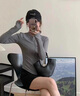 俞兆林防曬衣女防紫外線2025夏季新款衣服冰絲涼感防曬服修身輕薄外套 海巖灰 升級款【UPF50+冰絲防曬】 L 【96-110斤】 曬單實拍圖
