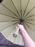【長(cháng)柄雨傘】16骨/24骨男女大號自動(dòng)加固抗風(fēng)直桿大傘暴雨專(zhuān)用傘 抹茶綠【自動(dòng)16骨-防水套-直柄】 曬單實(shí)拍圖