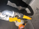 潛水艇（Submarine）4分活接三通燃?xì)忾y門黃銅燃?xì)忾y天然氣一分二路獨立開關(guān)燃?xì)馇蜷y B1:電鍍球閥開關(guān)內(nèi)絲+外絲DN15 曬單實拍圖