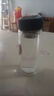 鵝蛋杯玻璃杯雙層茶水分離加厚高硼硅玻璃杯萬象大容量鵝蛋杯雙層 萬象皮紋黑鵝蛋杯 350ml 1只 曬單實(shí)拍圖