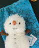 Jellycat英國卷毛小狗豬羊貓咪蛇毛絨玩偶公仔布娃娃玩具 Little小雪人[18cm] 曬單實(shí)拍圖