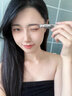 MAGITECH電動修眉刀刮眉器修眉神器男女電動修眉儀剃眉刀修唇鼻毛新手眉毛修剪器生日七夕情人節(jié)禮物送女友 金屬銀 一筆成型  眉貌動人 曬單實(shí)拍圖