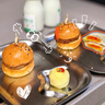 牛小白牛奶小漢堡胚4只裝速凍食品早餐饅頭面包DIY學(xué)生寶寶兒童營(yíng)養(yǎng)早餐 牛小白牛奶漢堡200g*3包 曬單實(shí)拍圖