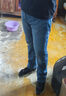 Levi's李維斯冰酷系列男士502經(jīng)典錐形美式復(fù)古休閑藍(lán)色牛仔褲 中藍(lán)色 36 (34) 曬單實(shí)拍圖