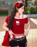 【櫻珠甜意】夏日甜美櫻桃吊墜項(xiàng)鏈女小眾設(shè)計(jì)鎖骨鏈choker頸鏈 櫻桃吊墜項(xiàng)鏈 曬單實(shí)拍圖