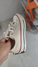 匡威（Converse）1970S男女ALLSTAR系列經(jīng)典帆布休閑運動鞋162062C 米白 37碼  曬單實拍圖