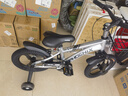 鳳凰（Phoenix）兒童自行車兒童單車3-6歲小孩自行車6-10歲兒童自行車鳳凰自行車 高配炫酷銀丨一體輪+雙碟剎+禮包 14寸【適合95-120cm】 曬單實(shí)拍圖