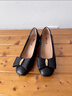 百麗（Belle）牛皮氣質(zhì)優(yōu)雅單鞋女商場(chǎng)同款粗跟單鞋D8Q1DAQ5 黑色 37 (235mm) 曬單實(shí)拍圖