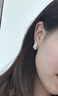 沄汧耳釘耳環(huán)耳飾生日禮物女生2025年新款首飾耳墜氣質(zhì)耳圈高級(jí)感飾品 閃鉆圈圈耳環(huán)一對(duì) 曬單實(shí)拍圖