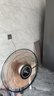 長(zhǎng)城（CHANGCHENG）電風(fēng)扇落地扇鋁葉大風(fēng)量電扇家用商用辦公室學(xué)生寢室立式風(fēng)扇省電節(jié)能搖頭交流定頻電扇FS·35II 曬單實(shí)拍圖