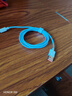 能適Type-C數(shù)據(jù)線100W快充6A充電線適用華為nova系列小米vivo榮耀oppo手機typec加長編織1.5米藍 曬單實拍圖