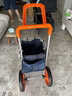 船歌買菜神器小拉車買菜家用小車買菜手拉車購物車家庭用買菜車小拉車 藏青【兩用型超大輪輕音】 雙把手折疊加粗加固超大輪買菜車 曬單實拍圖