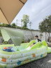 翎喏德國充氣游泳池兒童家用加厚寶寶大型充氣水池小孩家庭大人戲水池 夏日派對-1.8米三層加厚【豪華玩 曬單實拍圖