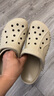 卡駱馳（crocs）貝雅洞洞鞋男女鞋戶外涼拖休閑拖鞋沙灘鞋涼鞋 10126-2V3 M9W11 曬單實拍圖