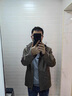 CEO雅戈?duì)枈A克外套男春秋季薄款商務(wù)休閑上衣中年男士寬松連帽茄克衫 深藍(lán) L 175_ 曬單實(shí)拍圖