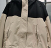 森馬（Semir）防護(hù)外套|外套女短款連帽oversize秋季潮酷拼色三防夾克戶外 卡黑色調(diào)00459 S 曬單實(shí)拍圖