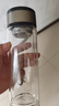【?京東物流配送】高硼硅雙層玻璃杯大容量泡茶杯水杯子茶水分離 【雙層加厚】茶杯 350ml 1只 曬單實(shí)拍圖