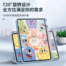 阿斯瓦適用于新iPadAir7/6/5/4保護套2025新款M3/2芯片帶筆槽iPadPro11全面屏版360度旋轉橫豎支撐三折款 曬單實(shí)拍圖