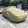 御山河汽車(chē)車(chē)衣車(chē)罩防曬防雨隔熱加厚牛津布遮陽(yáng)通用四季專(zhuān)用外車(chē)套全罩 【卡其色-雙層加絨】600D牛津布-航天級品質(zhì)車(chē)罩 【大眾】朗逸帕薩特邁騰速騰途觀(guān)桑塔納 曬單實(shí)拍圖