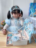星星泡銀河艾莎公主小女孩生日禮物5-6-10歲玩具8-12歲兒童玩具女孩發(fā)飾禮盒 曬單實(shí)拍圖