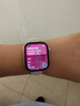 Apple/蘋果 Watch Series 10 智能手表GPS款42毫米玫瑰金色鋁金屬表殼淡桃粉色運(yùn)動型表帶M/L MX1V3CH/B 曬單實(shí)拍圖