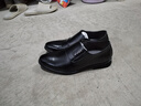 蜻蜓牌秋季皮鞋男真皮透氣商務(wù)正裝棉鞋增高爸爸鞋內增高6CM一腳蹬黑色 不增高 39 曬單實(shí)拍圖