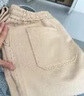 皮爾卡丹（pierre cardin）190加長褲子男生高個子春秋季直筒褲休閑運動褲120cm瘦高長腿115 淡酒紅-春秋-褲長110cm 2XL 【體重150-170斤】 曬單實拍圖